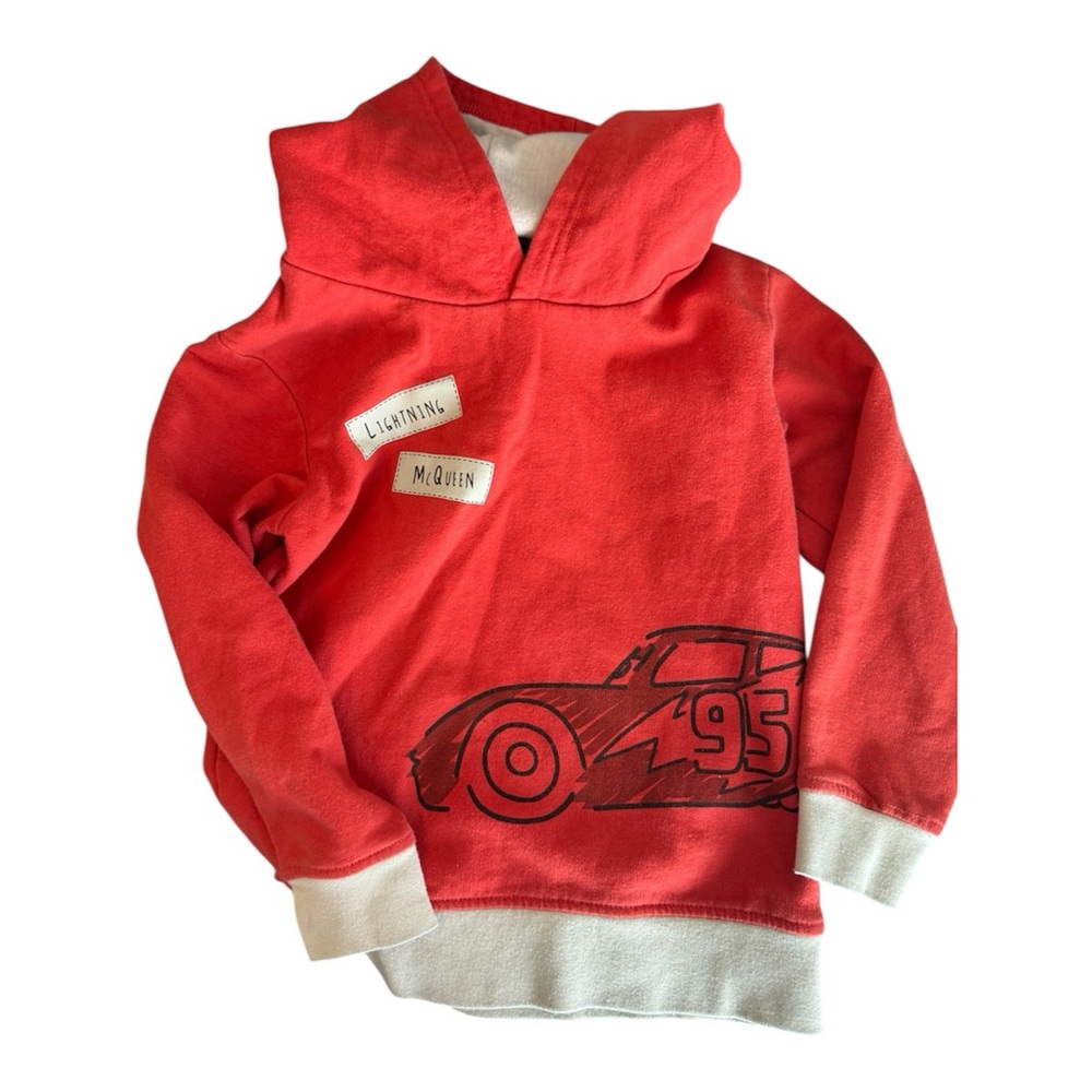 Lightning McQueen Red Kids Hoodie